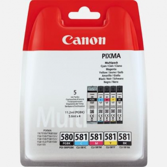 CARTUCCE INK JET ORIGINALI ,Multipack Originale B/C/M/Y (PGI-580/CLI-581)
