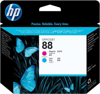 CARTUCCE INK JET ORIGINALI ,Multipack Testina Originale Ciano+Magenta (88)