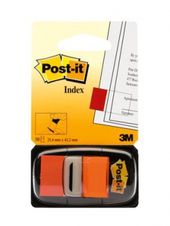 POST-IT E MEMO ,Post-it® Index Medium Arancio - dispenser da 50 segnapagina