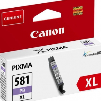 CARTUCCE INK JET ORIGINALI ,Serbatoio Originale Blu Foto XL (CLI-581PB XL)