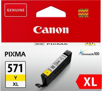 CARTUCCE INK JET ORIGINALI ,Serbatoio Originale Giallo (CLI-571Y XL)