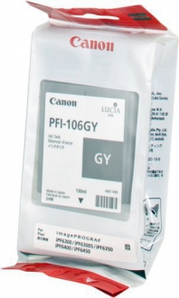 CARTUCCE INK JET ORIGINALI ,Serbatoio Originale Grigio (PFI-106GY)