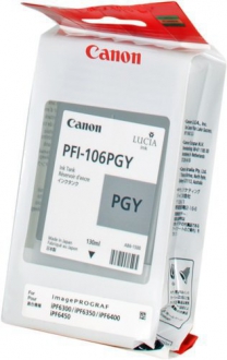 CARTUCCE INK JET ORIGINALI ,Serbatoio Originale Grigio Foto (PFI-106PGY)