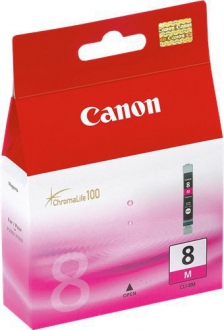 CARTUCCE INK JET ORIGINALI ,Serbatoio Originale Magenta (CLI-8M)