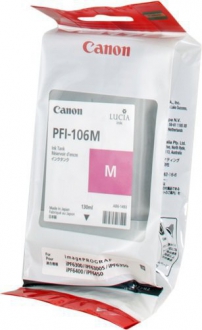 CARTUCCE INK JET ORIGINALI ,Serbatoio Originale Magenta (PFI-106M)