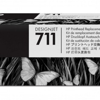 CARTUCCE INK JET ORIGINALI ,Testina Originale B/C/M/Y (711)