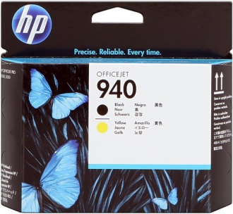 CARTUCCE INK JET ORIGINALI ,Testine Originali Nero + Giallo (940)