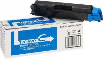 TONER LASER ORIGINALI ,Toner Originale Ciano (TK-590C)