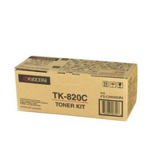 TONER LASER ORIGINALI ,Toner Originale Ciano (TK-820C)