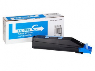 TONER LASER ORIGINALI ,Toner Originale Ciano (TK-880C)