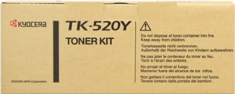 TONER LASER ORIGINALI ,Toner Originale Giallo (TK-520Y)