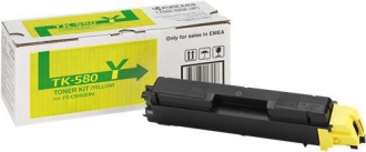 TONER LASER ORIGINALI ,Toner Originale Giallo (TK-580Y)