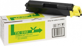 TONER LASER ORIGINALI ,Toner Originale Giallo (TK-590Y)