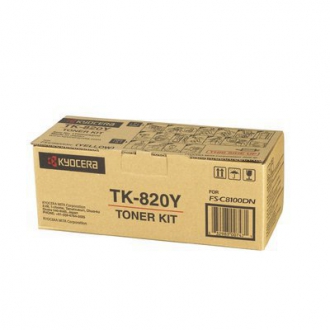 TONER LASER ORIGINALI ,Toner Originale Giallo (TK-820Y)