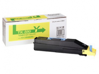 TONER LASER ORIGINALI ,Toner Originale Giallo (TK-880Y)