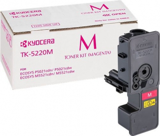 TONER LASER ORIGINALI ,Toner Originale Magenta (TK-5220M)