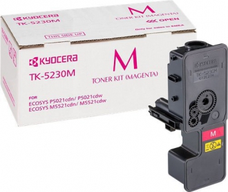 TONER LASER ORIGINALI ,Toner Originale Magenta (TK-5230M)