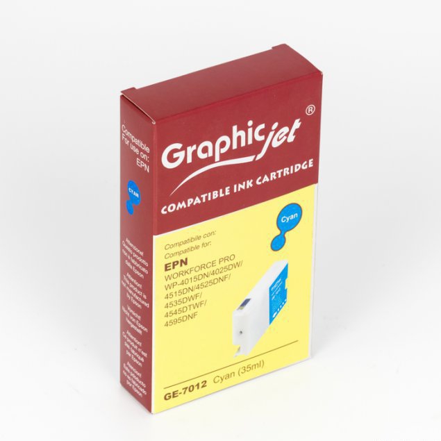 CARTUCCE INK JET COMPATIBILI Cartuccia Compatibile Ciano (T7012)