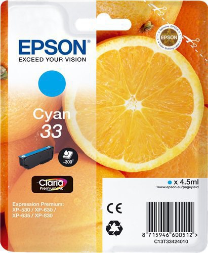CARTUCCE INK JET ORIGINALI Cartuccia Originale Ciano (33)