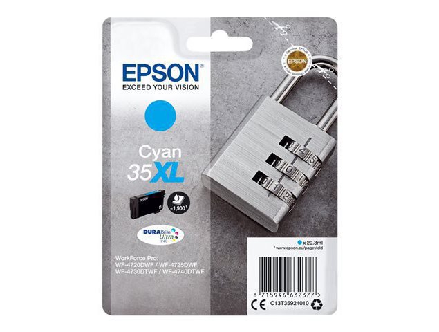 CARTUCCE INK JET ORIGINALI Cartuccia Originale Ciano (35XL)