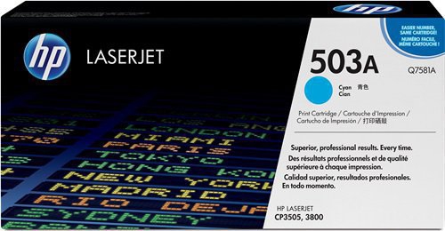 TONER LASER ORIGINALI Cartuccia Originale Ciano (503A)