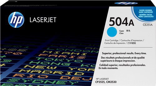 TONER LASER ORIGINALI Cartuccia Originale Ciano (504A)