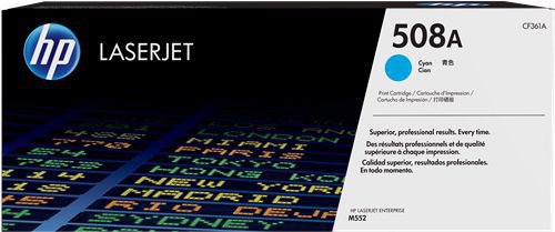 TONER LASER ORIGINALI Cartuccia Originale Ciano (508A)
