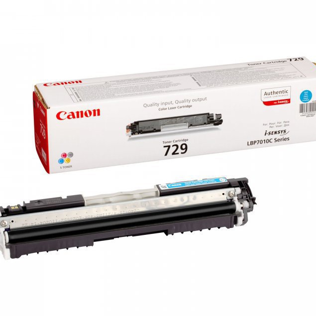 TONER LASER ORIGINALI Cartuccia Originale Ciano (729)