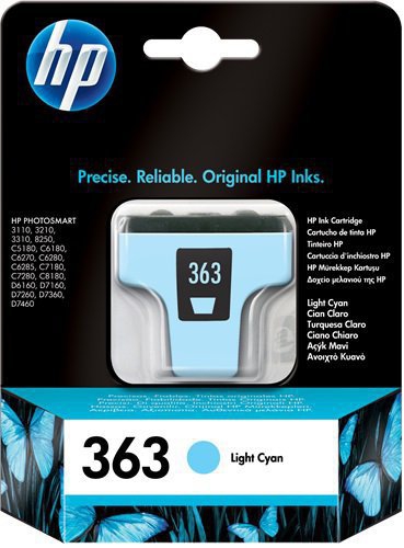 CARTUCCE INK JET ORIGINALI Cartuccia Originale Ciano Chiaro (363)