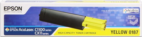 TONER LASER ORIGINALI Cartuccia Originale Giallo (0187)