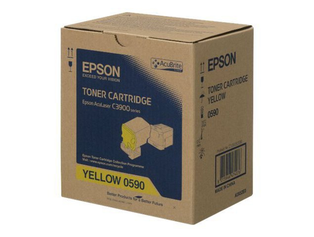 TONER LASER ORIGINALI Cartuccia Originale Giallo (0590)