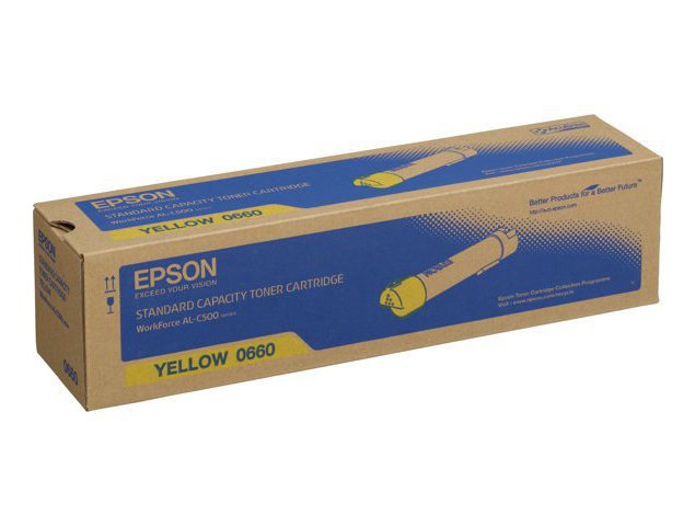 TONER LASER ORIGINALI Cartuccia Originale Giallo (0660)