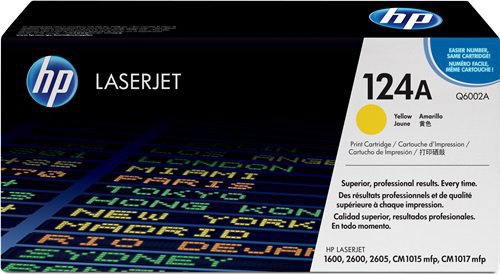 TONER LASER ORIGINALI Cartuccia Originale Giallo (124A)