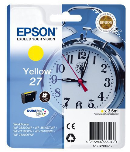 CARTUCCE INK JET ORIGINALI Cartuccia Originale Giallo (27)