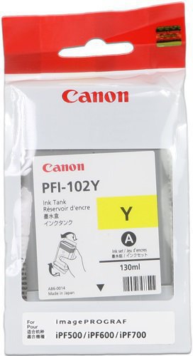 CARTUCCE INK JET ORIGINALI Cartuccia Originale Giallo (PFI-102Y)