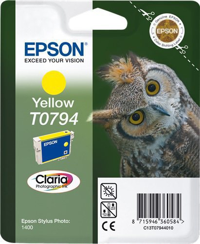 CARTUCCE INK JET ORIGINALI Cartuccia Originale Giallo (T0794)