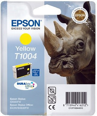 CARTUCCE INK JET ORIGINALI Cartuccia Originale Giallo (T1004)