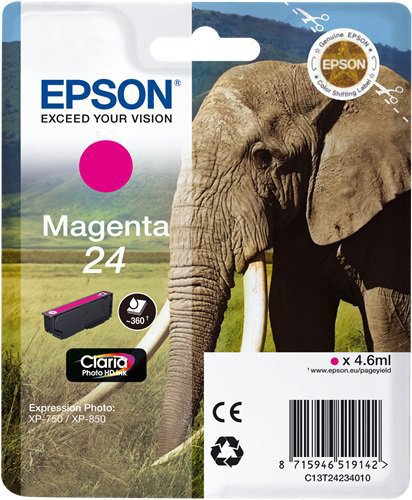 CARTUCCE INK JET ORIGINALI Cartuccia Originale Magenta (24)