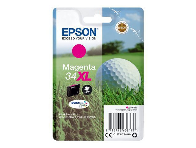 CARTUCCE INK JET ORIGINALI Cartuccia Originale Magenta (34XL)