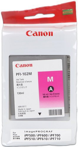 CARTUCCE INK JET ORIGINALI Cartuccia Originale Magenta (PFI-102M)