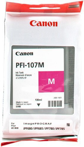 CARTUCCE INK JET ORIGINALI Cartuccia Originale Magenta (PFI-107M)