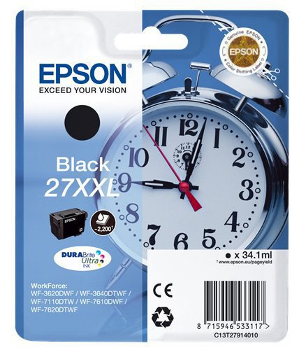CARTUCCE INK JET ORIGINALI Cartuccia Originale Nero (27XXL)