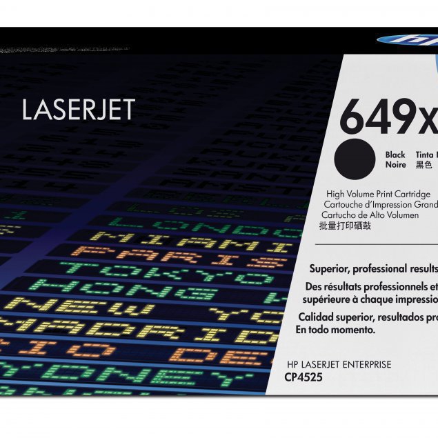 TONER LASER ORIGINALI Cartuccia Originale Nero (649X)