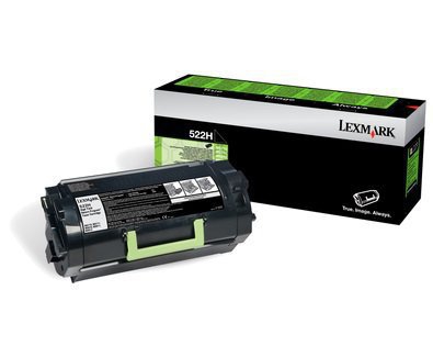 TONER LASER ORIGINALI Cartuccia Originale Nero (Return Program) (522H)