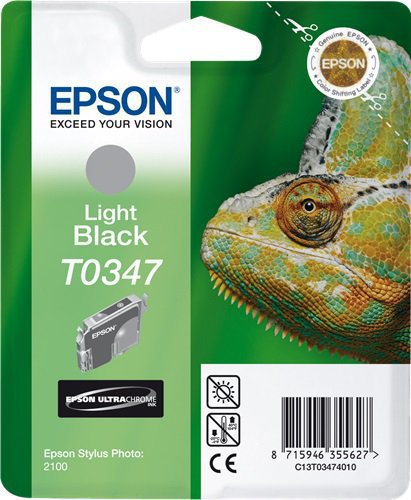 CARTUCCE INK JET ORIGINALI Cartuccia Originale Nero Chiaro (T0347)