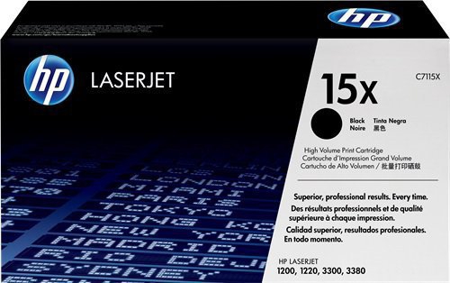 TONER LASER ORIGINALI Cartuccia Originale Nero HC (15X)
