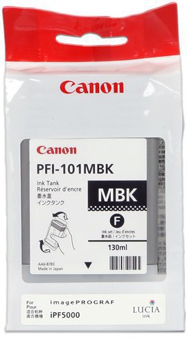 CARTUCCE INK JET ORIGINALI Cartuccia Originale Nero Opaco (PFI-101MBK)