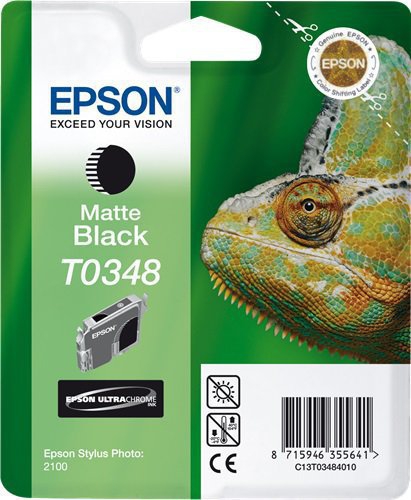 CARTUCCE INK JET ORIGINALI Cartuccia Originale Nero Opaco (T0348)