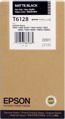 CARTUCCE INK JET ORIGINALI Cartuccia Originale Nero Opaco (T6128)