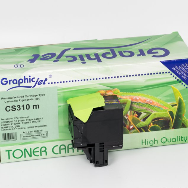TONER LASER RIGENERATI /COMPATIBILI Cartuccia Rigenerata Magenta (702HM)